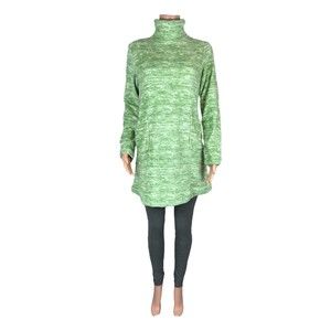 Stan Herman Women's 2PC Space Dye Classic Plush Tunic with Leggings X-Small Size